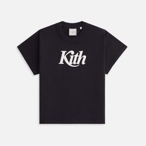 Kith Women Swash Logo Mulberry Vintage Tee